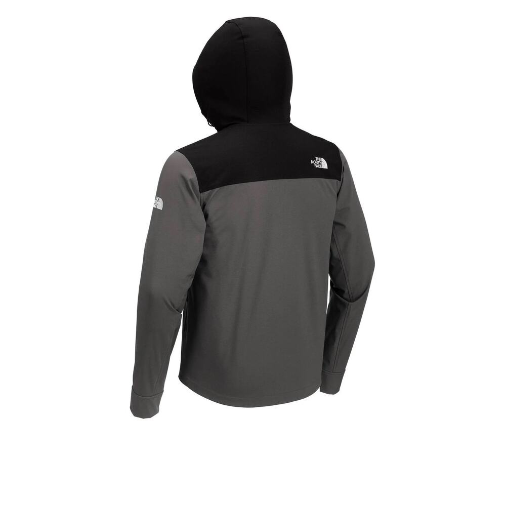 The North Face Castle Rock Softshell Jacket Hooded Gray Black Mens XL NF0A529R - Picture 14 of 14